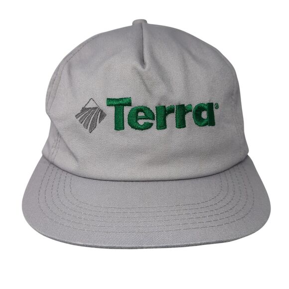 Terra Fitted Hat Gray OSFA Neck Flap Embroidered Faux Fur K-Brand - Picture 1 of 8
